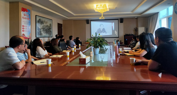 公司第四個紀(jì)律教育學(xué)習(xí)宣傳月系列活動——黨員干部觀看紀(jì)律警示教育片